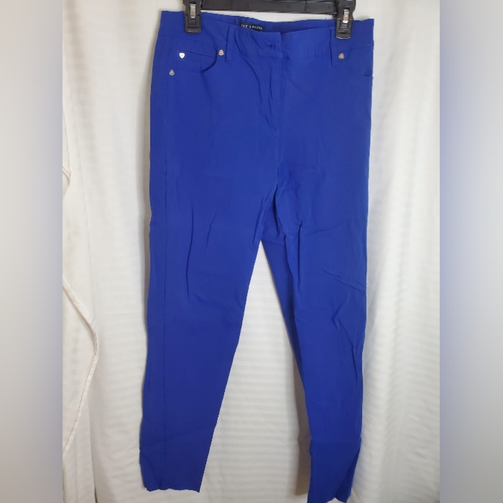 WOMEN ROYAL BLUE DRESS SLACK